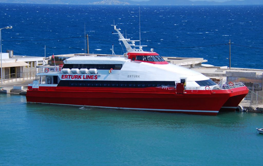 Ertürk feribot bileti katamaran