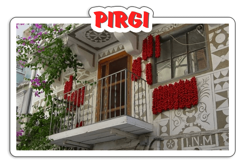 Sakız Adası pirgi köyü turu