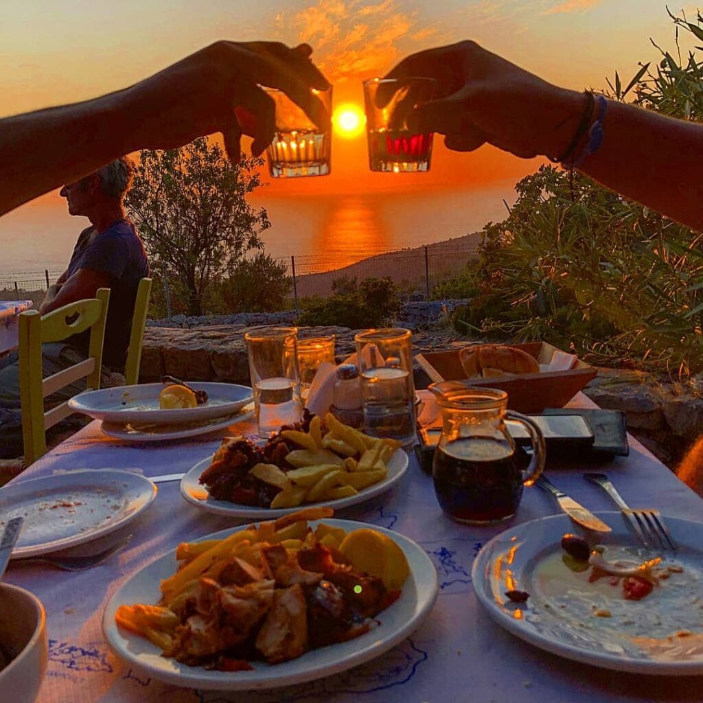 sakız adası gün batımı turu avgonima