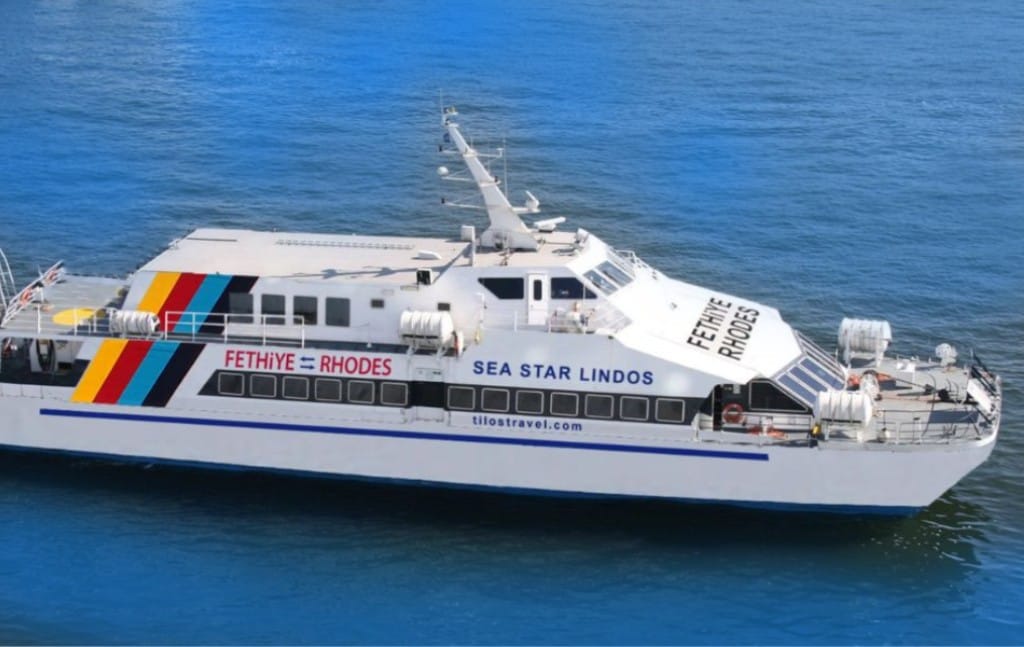 tilos firması katamaran gemisi